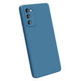 Husa Liquid soft touch compatibila cu Samsung Galaxy S20 FE, Blue Cobalt, ALC