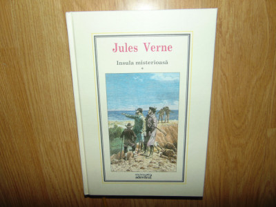 Jules Verne -Insula Misterioasa vol.I -Colectia Adevarul nr:2 foto