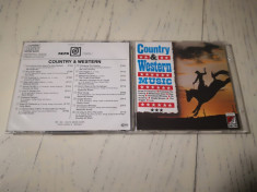 CD Compilatie Country and Western Music foto