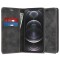 Husa piele iPhone 12 Pro Techsuit Confy Cover, negru