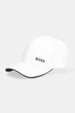BOSS Green șapcă de baseball din bumbac culoarea verde, cu imprimeu, 50519219