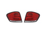 Stop spate, lampa Mercedes Clasa Ml (W164), 07.2008-11.2011, model tuning, montare spate, stanga+dreapta, LED; rosu, fumuriu, transparent; tuning; Ta