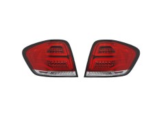 Stop spate, lampa Mercedes Clasa Ml (W164), 07.2008-11.2011, model tuning, montare spate, stanga+dreapta, LED; rosu, fumuriu, transparent; tuning; Ta