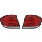Stop spate, lampa Mercedes Clasa Ml (W164), 07.2008-11.2011, model tuning, montare spate, stanga+dreapta, LED; rosu, fumuriu, transparent; tuning; Ta
