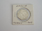 M3 C50 - Moneda foarte veche - Anglia - fifty pence omagiala - 2004, Europa
