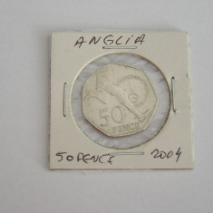 M3 C50 - Moneda foarte veche - Anglia - fifty pence omagiala - 2004