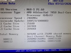 Procesor Rar AMD Athlon X2 7450 Black edition AD7450WCJ2BGH 2.4ghz Livrare gratuita!