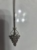 Lingurita vintage din argint masiv, Ornamentale