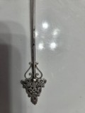 Lingurita vintage din argint masiv, Ornamentale