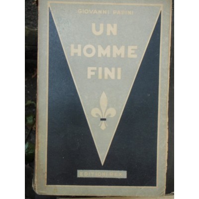 UN HOMME FINI - GIOVANNI PAPINI foto