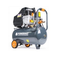 Compresor 24L Powermat pe Ulei 1.85kw 8Bari