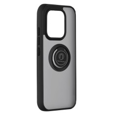 Husa Xiaomi 17 Asteroid GSM Glinth cu inel suport stand magnetic, negru