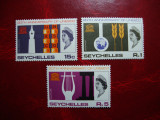 SEYCHELLES 1966 SERIE UNESCO MH, Nestampilat