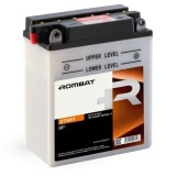 Baterie moto 12AH, ATV, moped, scuter Rombat Start cu &icirc;ntreținere 12V - 12AH 135A RB12AL-A