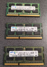 Memorie laptop 4GB DDR3 Samsung, MT, Nanya / SODIMM foto