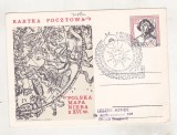 bnk ip Polonia - harta Poloniei sec XVI - stampila ocazionala 1973