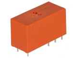 Releu electromagnetic DPDT 60VDC 8A PCB