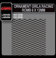 ORNAMENT PLASA GRILA TUNING 120 X 20 CM SAU 100 X 33 CM 77 LEI - OPG1077 foto