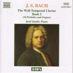 BACH : The Well-Tempered Clavier Book I ( 2 CD )