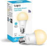 TP-Link Tapo L510E Smart bulb White, Yellow Wi-Fi, Dimmable, E27, Wi-Fi