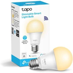 TP-Link Tapo L510E Smart bulb White, Yellow Wi-Fi, Dimmable, E27, Wi-Fi
