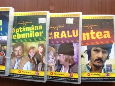 Pintea haiducii lui saptecai zestrea domnitei ralu saptamana nebunilor Colectia Adevarul Florin Piersic 4 DVD discuri Filme + bonus dvd