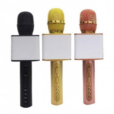 Microfon Wireless Karaoke cu Bluetooth, Boxa, USB, SD si AUX SD08 foto