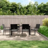 VidaXL Set mobilier de grădină cu perne, 7 piese, poliratan și oțel 3187026
