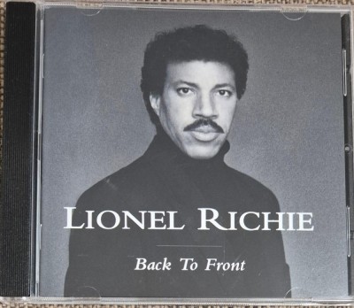 cd lionel richie back to front foto