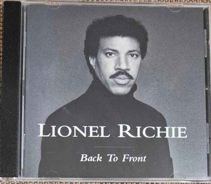cd lionel richie back to front