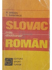 M. Breazu - Mic dictionar slovac-roman (Editia: 1978) foto