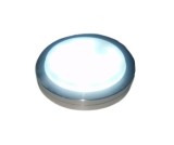 Spot led aplicat cu inductie DC12V 2-2.5W alb rece, silver inductie 5-10cm