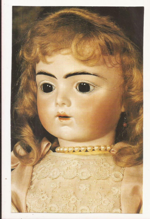 TD3 -Carte Postala- GERMANIA -Franzosische Puppe mit Halsmake, necirculata 1988