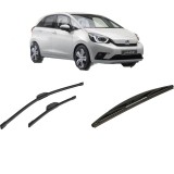 Cumpara ieftin Set 3 stergatoare HONDA JAZZ V (GR_, GS_) din 2020, pentru parbriz si luneta fata si spate auto, Bosch Twin-Aerotwin Retrofit, din cauciuc siliconat r