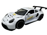 Macheta Porsche 911 GT3 RS 1:32 metal alb sport cu usi deschise