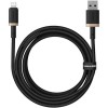 Cablu Date si Incarcare USB-A - Lightning Baseus Dura Series, 18W, 1m, Auriu P10377801U01-00, Apple