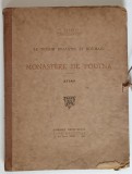 LE TRESOR BYZANTIN ET ROUMAIN DU MONASTERE DE POUTNA - ATLAS de O. TAFRALI 1925 * LIPSA VOLUMUL DE TEXT SI PATRU PLANSE * MAPA PREZINTA URME DE UZURA