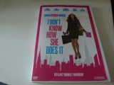 I don&#039;t know how she does it, dvd