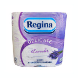 Hartie igienica Regina Delicate lavanda 4 role/set