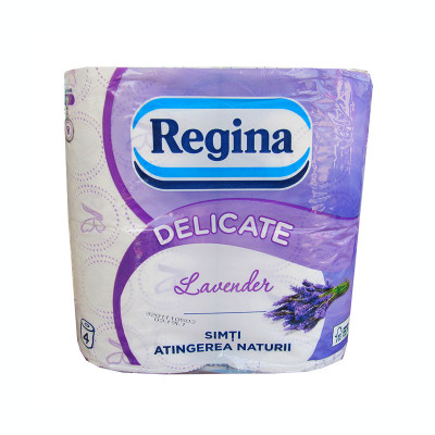 Hartie igienica Regina Delicate lavanda 4 role/set foto