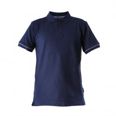 TRICOU BUMBAC POLO / ALBASTRU - L foto