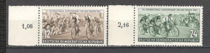 D.D.R.1954 Turul pacii la ciclism SD.25
