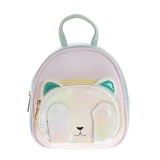 Rucsac multicolor cu urechi de pisica