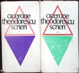 Carti: SCRIeri Vol.1-2 de Cicerone Theodorescu, Editura Pentru Literatura, 1969, Poezie, Cartonata, Buna