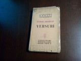 TUDOR ARGHEZI - VERSURI - Editie Definitiva ingrijita de Autor - 1936, 269 p., Alta editura
