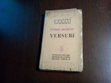 TUDOR ARGHEZI - VERSURI - Editie Definitiva ingrijita de Autor - 1936, 269 p., Alta editura