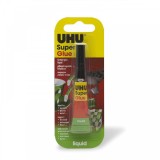 UHU Super Glue adeziv instant lichid, 3g12buc.