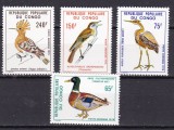 Congo 1978 fauna pasari MI 626-629 MNH