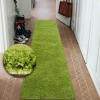 Traversa Shaggy 5cm verde, 100 cm