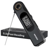 Termometru digital pentru carne Inkbird IHT-51K, dual display, sonda 1.8mm, IP65, citire 0.5s